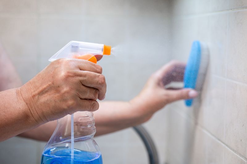 Grout Stain Removal